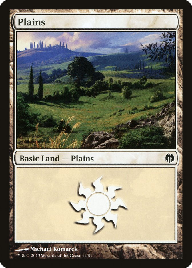 Plains (41) [Duel Decks: Heroes vs. Monsters] | Gamer Loot