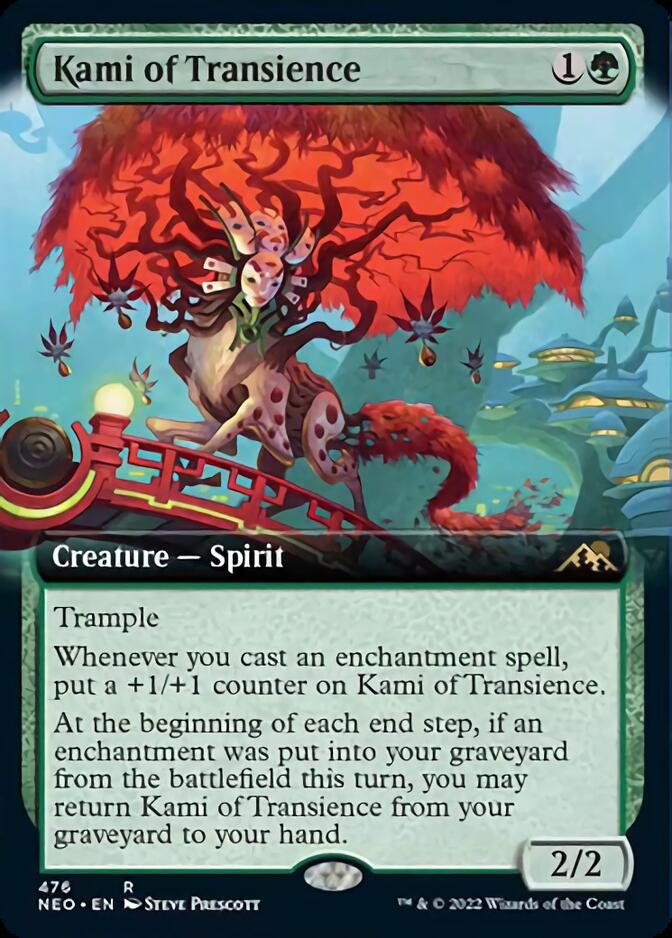 Kami of Transience (Extended Art) [Kamigawa: Neon Dynasty] | Gamer Loot