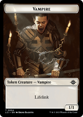 Blood // Vampire (0004) Double-Sided Token [The Lost Caverns of Ixalan Commander Tokens] | Gamer Loot