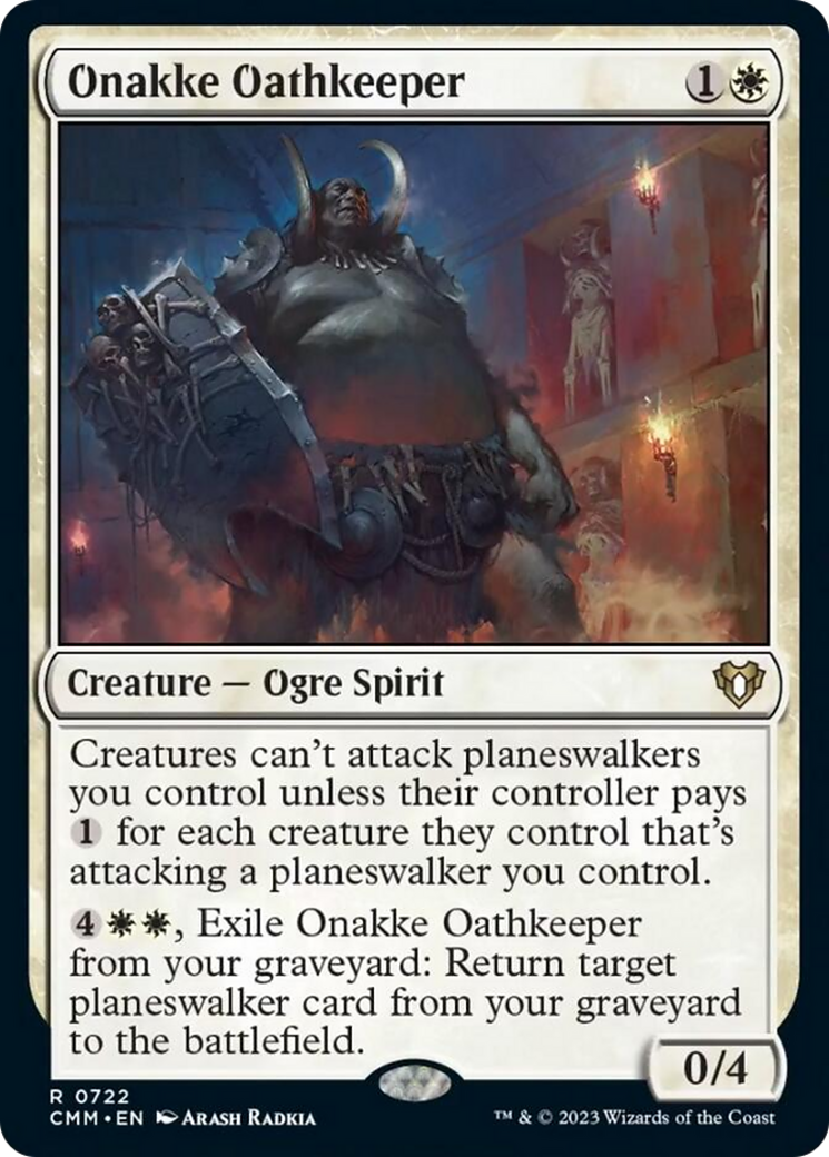 Onakke Oathkeeper [Commander Masters] | Gamer Loot