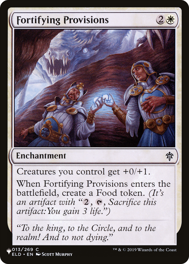 Fortifying Provisions [The List] | Gamer Loot