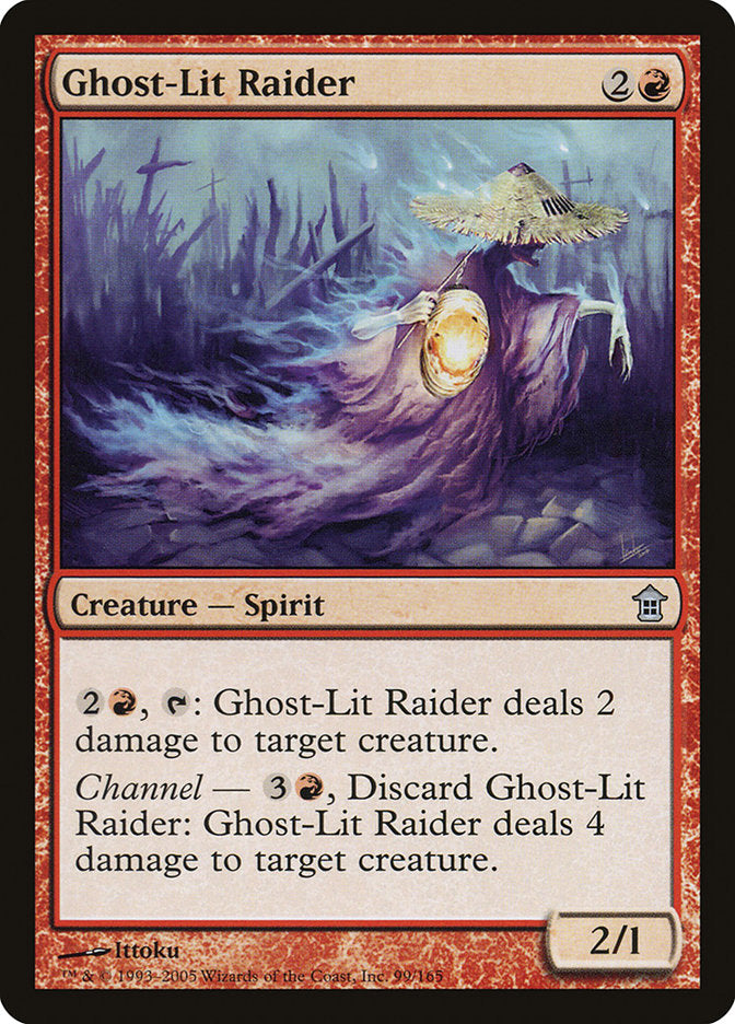 Ghost-Lit Raider [Saviors of Kamigawa] | Gamer Loot