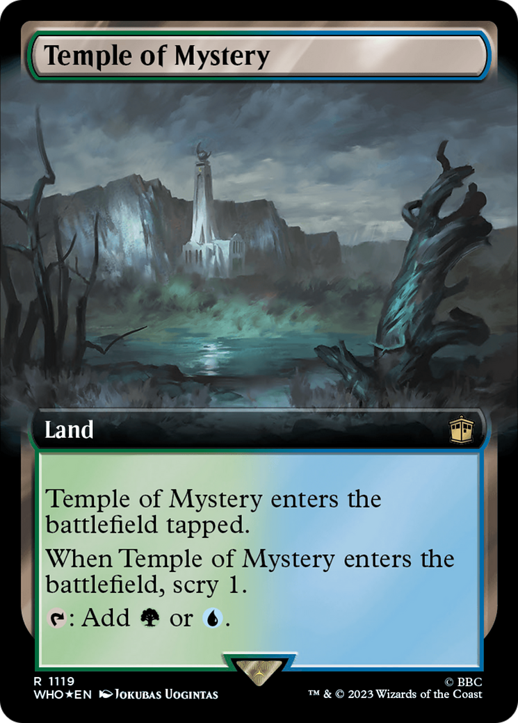 Temple of Mystery (Extended Art) (Surge Foil) [Doctor Who] | Gamer Loot