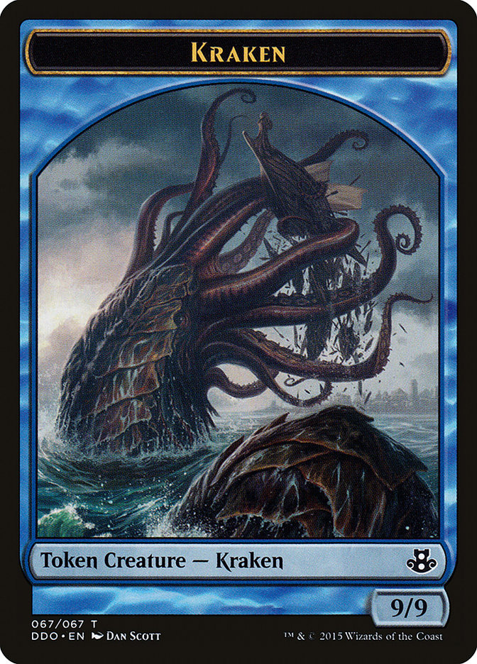 Kraken Token [Duel Decks: Elspeth vs. Kiora] | Gamer Loot