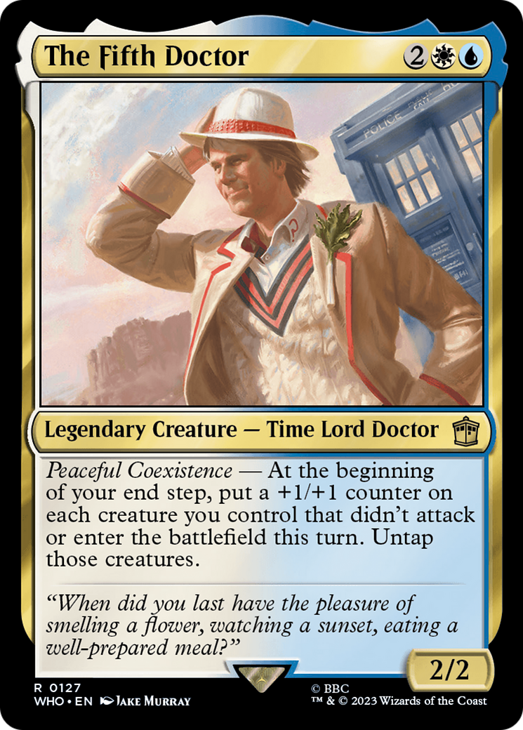 The Fifth Doctor [Doctor Who] | Gamer Loot