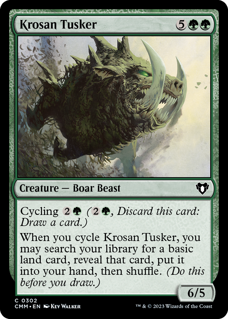 Krosan Tusker [Commander Masters] | Gamer Loot