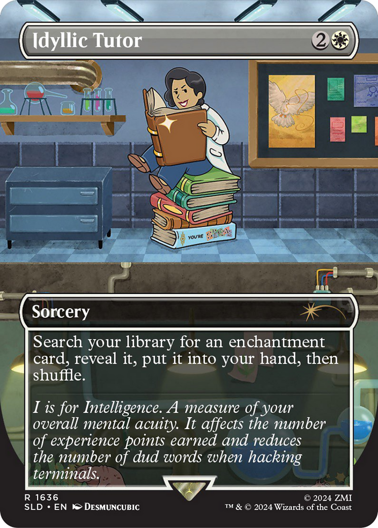 Idyllic Tutor (1636) (Rainbow Foil) [Secret Lair Drop Series] | Gamer Loot