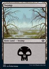 Swamp (486) (Foil Etched) [Modern Horizons 2] | Gamer Loot