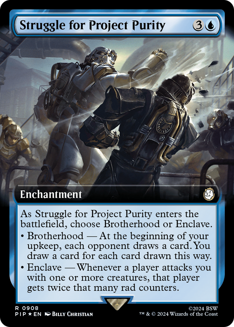 Struggle for Project Purity (Extended Art) (Surge Foil) [Fallout] | Gamer Loot