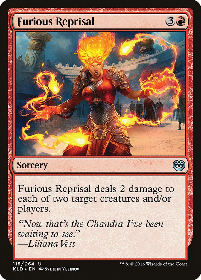 Furious Reprisal [Kaladesh] | Gamer Loot