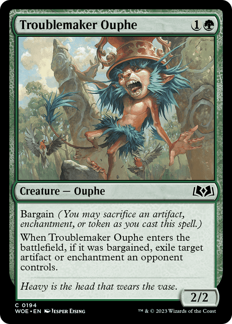 Troublemaker Ouphe [Wilds of Eldraine] | Gamer Loot