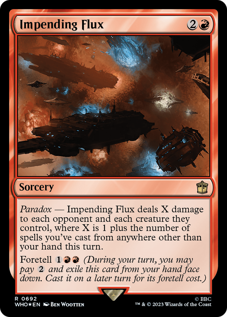 Impending Flux (Surge Foil) [Doctor Who] | Gamer Loot
