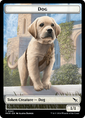 Detective // Dog Double-Sided Token [Murders at Karlov Manor Tokens] | Gamer Loot