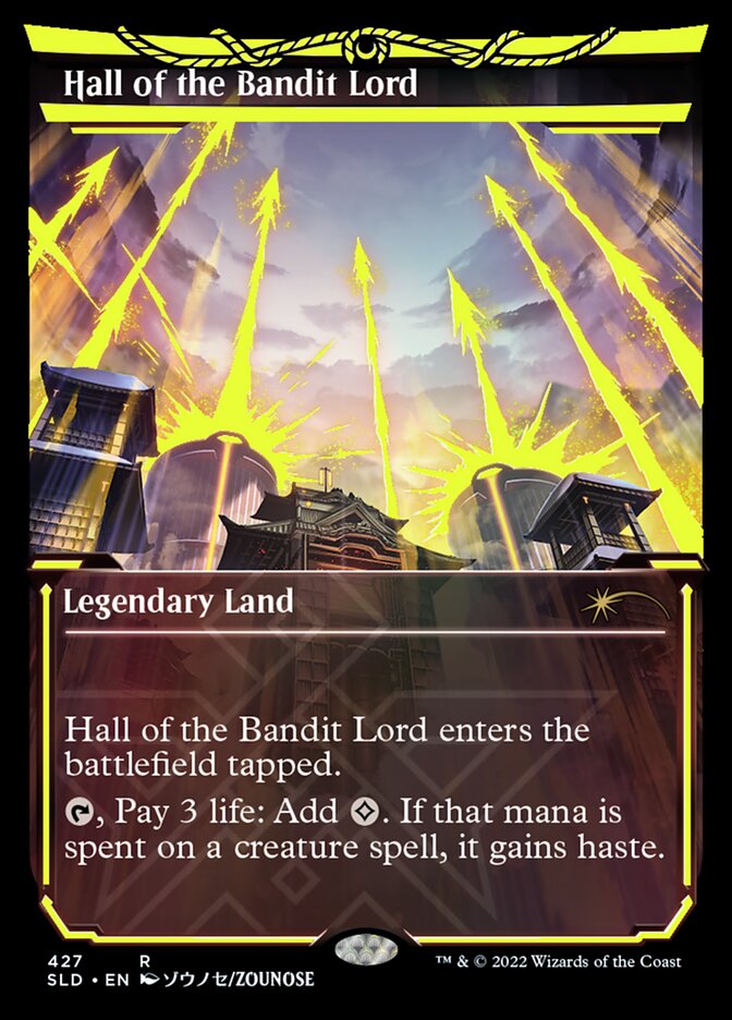 Hall of the Bandit Lord (Neon Ink Yellow) [Secret Lair Drop Series] | Gamer Loot