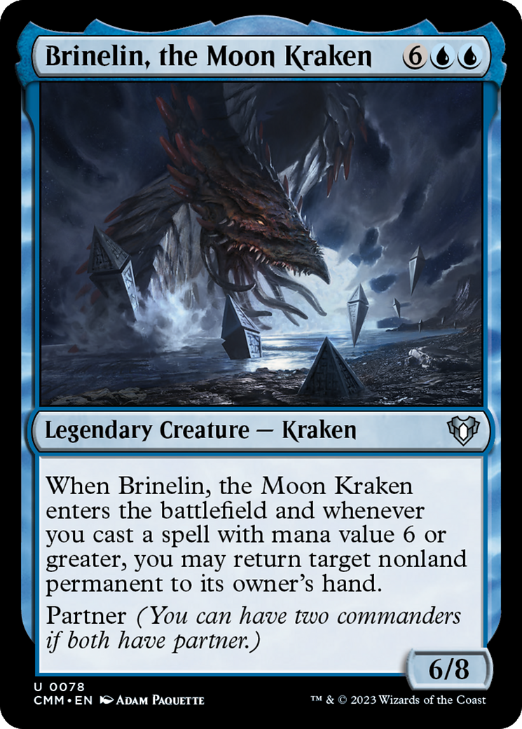 Brinelin, the Moon Kraken [Commander Masters] | Gamer Loot