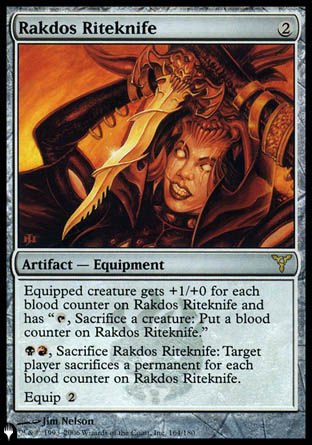 Rakdos Riteknife [The List] | Gamer Loot