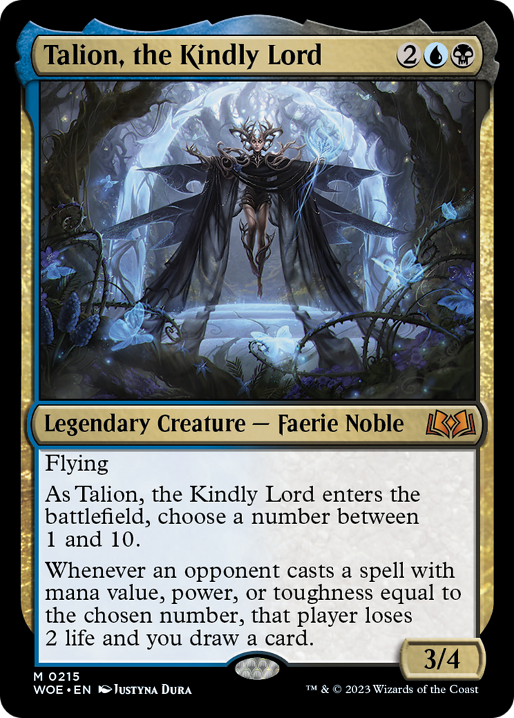 Talion, the Kindly Lord [Wilds of Eldraine] | Gamer Loot