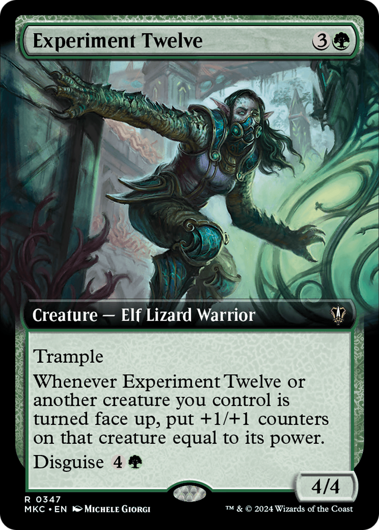 Experiment Twelve (Extended Art) [Murders at Karlov Manor Commander] | Gamer Loot