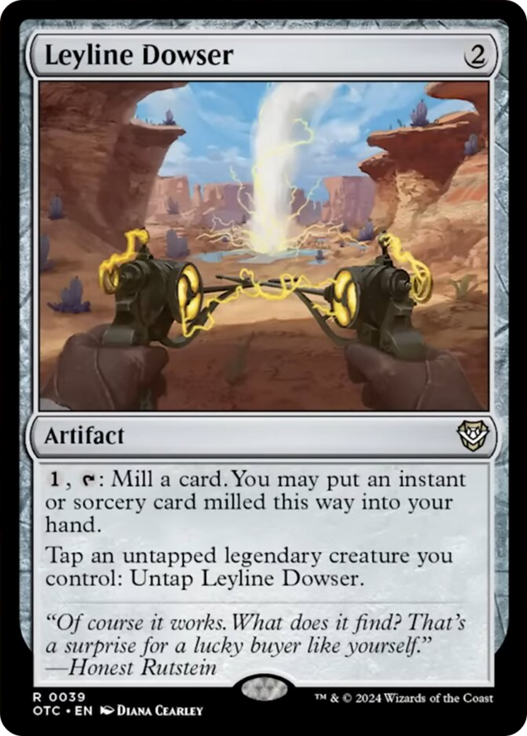 Leyline Dowser [Outlaws of Thunder Junction Commander] | Gamer Loot