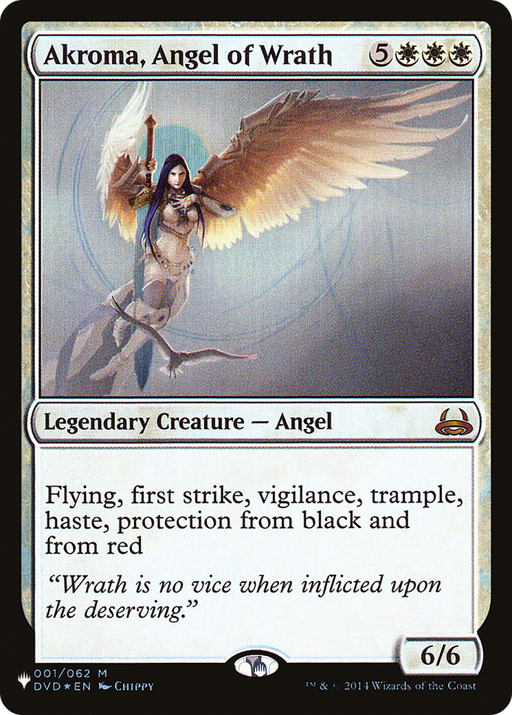 Akroma, Angel of Wrath [The List Reprints] | Gamer Loot