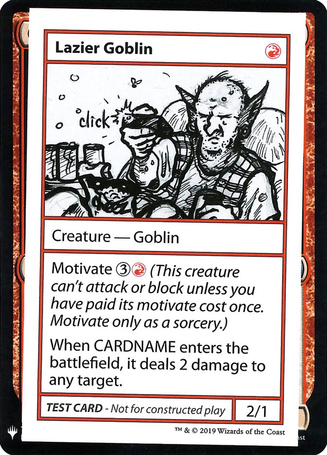 Lazier Goblin [Mystery Booster Playtest Cards] | Gamer Loot