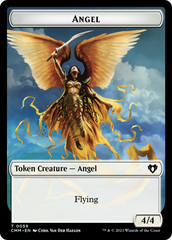 Copy (54) // Angel Double-Sided Token [Commander Masters Tokens] | Gamer Loot