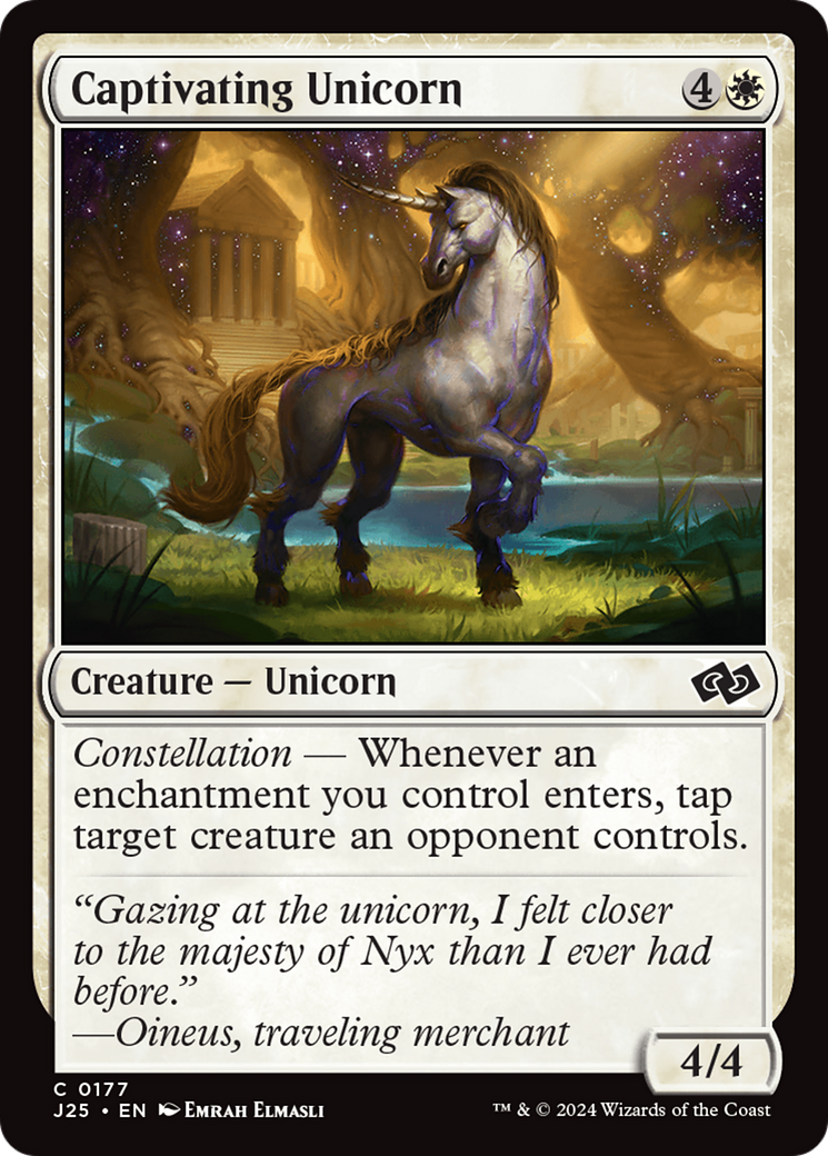 Captivating Unicorn [Foundations Jumpstart] | Gamer Loot