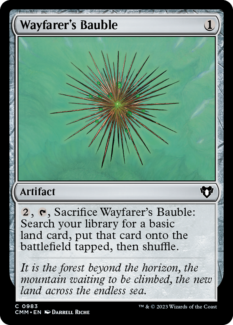 Wayfarer's Bauble [Commander Masters] | Gamer Loot