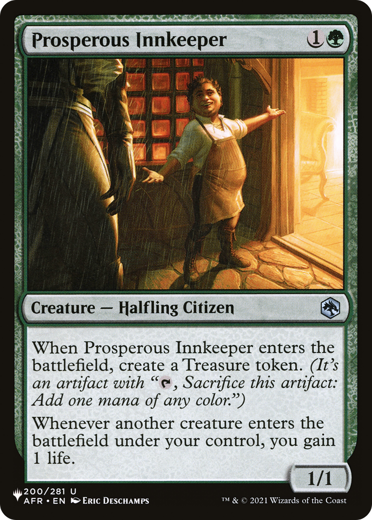 Prosperous Innkeeper [The List Reprints] | Gamer Loot