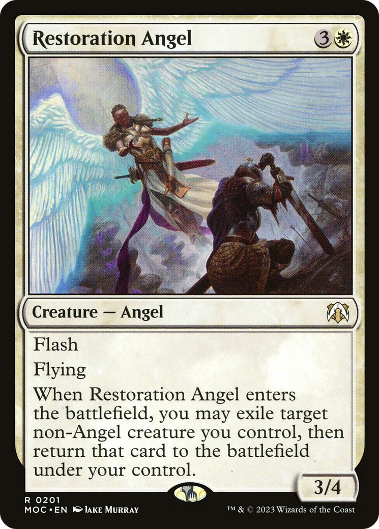 Restoration Angel [March of the Machine Commander] | Gamer Loot