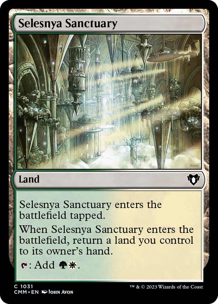 Selesnya Sanctuary [Commander Masters] | Gamer Loot