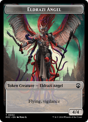 Eldrazi Angel // Copy Double-Sided Token [Modern Horizons 3 Commander Tokens] | Gamer Loot