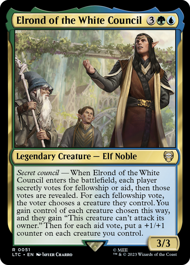 Elrond of the White Council [The Lord of the Rings: Tales of Middle-Earth Commander] | Gamer Loot