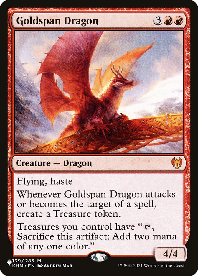 Goldspan Dragon [The List] | Gamer Loot