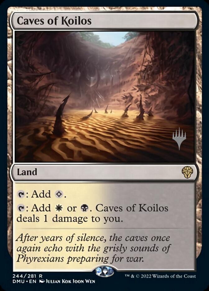 Caves of Koilos (Promo Pack) [Dominaria United Promos] | Gamer Loot