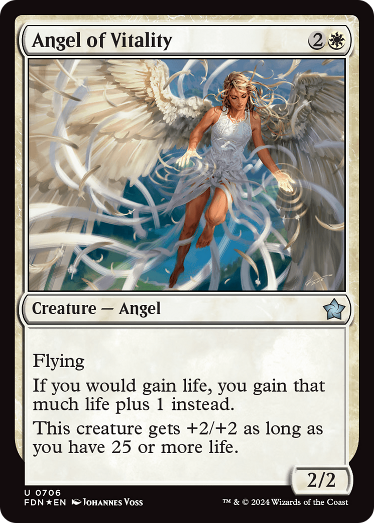 Angel of Vitality [Foundations] | Gamer Loot