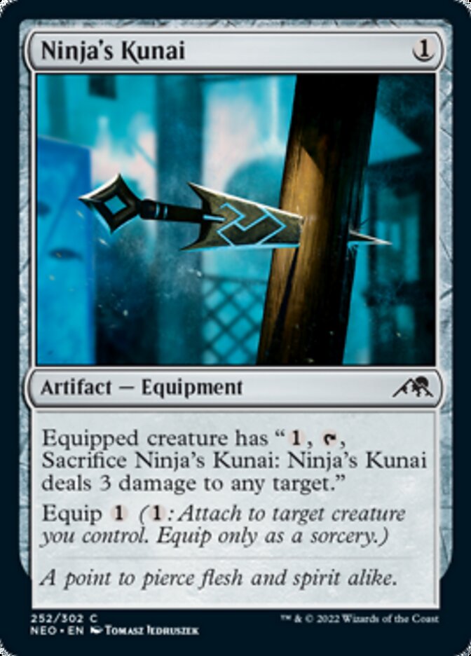 Ninja's Kunai [Kamigawa: Neon Dynasty] | Gamer Loot