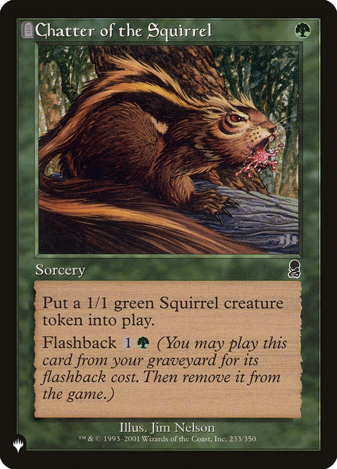 Chatter of the Squirrel [The List] | Gamer Loot