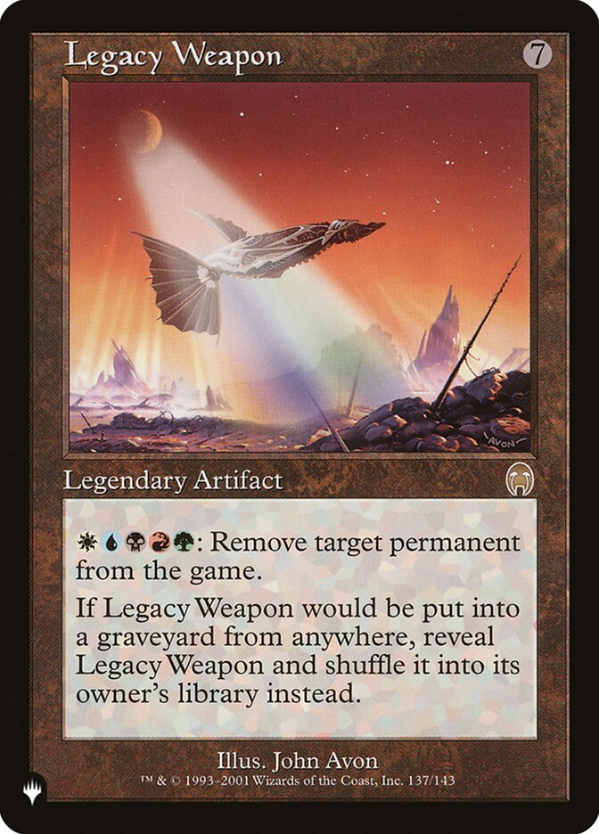Legacy Weapon [The List] | Gamer Loot