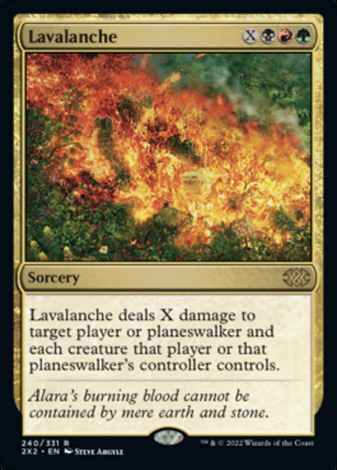 Lavalanche [Double Masters 2022] | Gamer Loot
