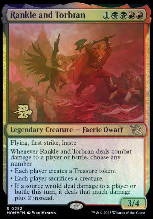 Rankle and Torbran [March of the Machine Prerelease Promos] | Gamer Loot