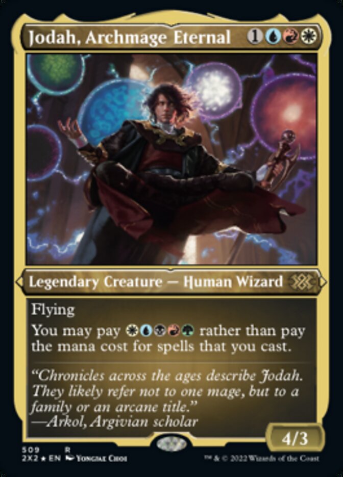 Jodah, Archmage Eternal (Foil Etched) [Double Masters 2022] | Gamer Loot