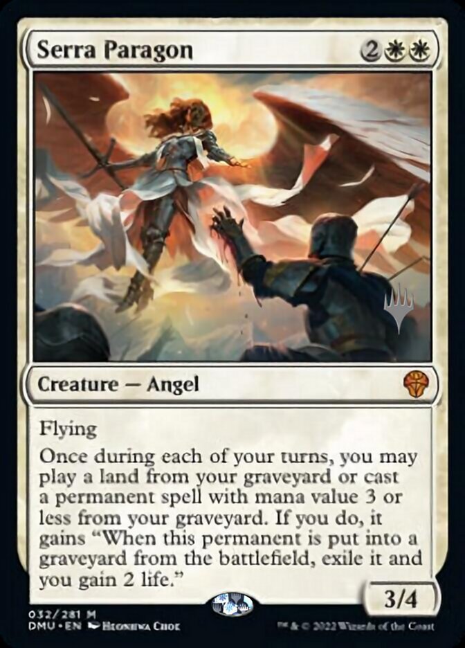 Serra Paragon (Promo Pack) [Dominaria United Promos] | Gamer Loot