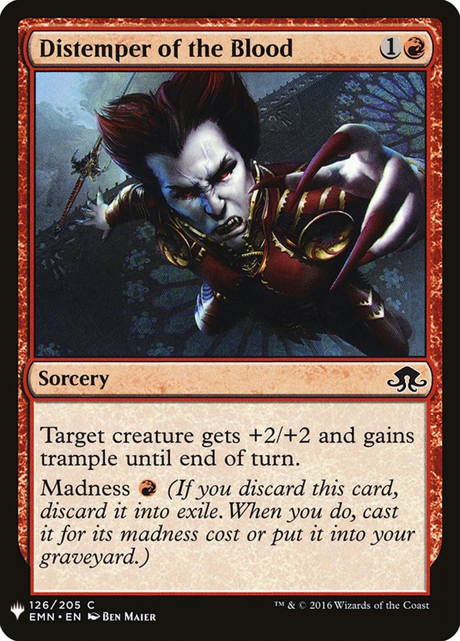 Distemper of the Blood [Mystery Booster] | Gamer Loot