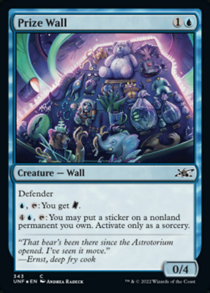 Prize Wall (Galaxy Foil) [Unfinity] | Gamer Loot