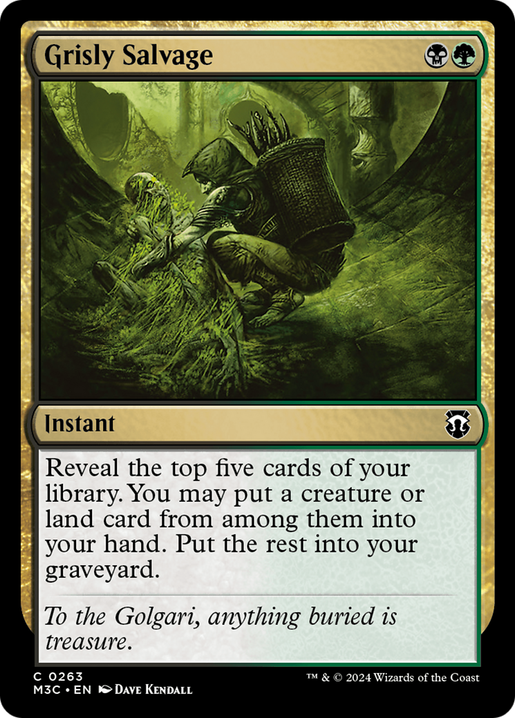 Grisly Salvage [Modern Horizons 3 Commander] | Gamer Loot