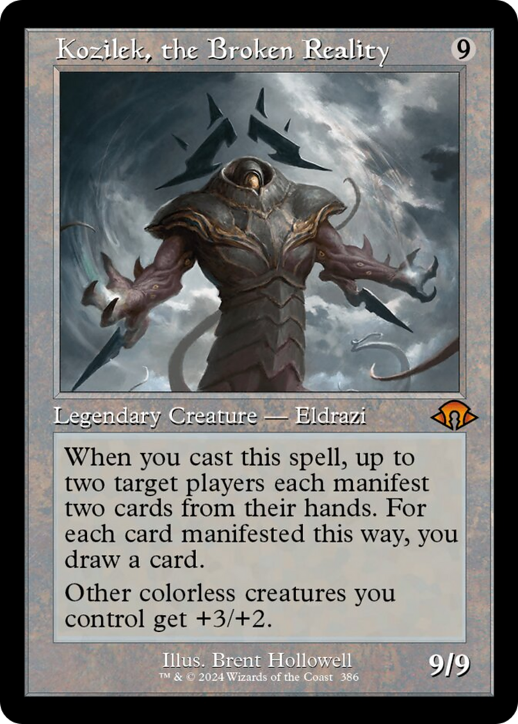 Kozilek, the Broken Reality (Retro) [Modern Horizons 3] | Gamer Loot