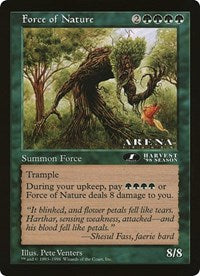 Force of Nature (Oversized) [Oversize Cards] | Gamer Loot