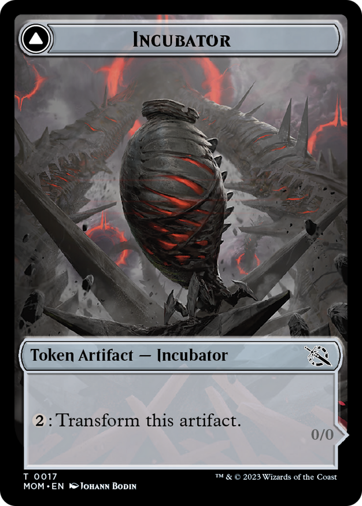 Incubator // Phyrexian (17) Double-Sided Token [March of the Machine Tokens] | Gamer Loot