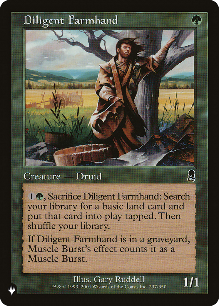 Diligent Farmhand [The List Reprints] | Gamer Loot